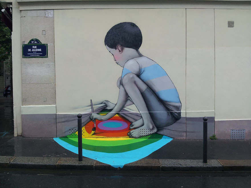 Sokak Sanatçısı Bu Kez İşi İyice Abarttı