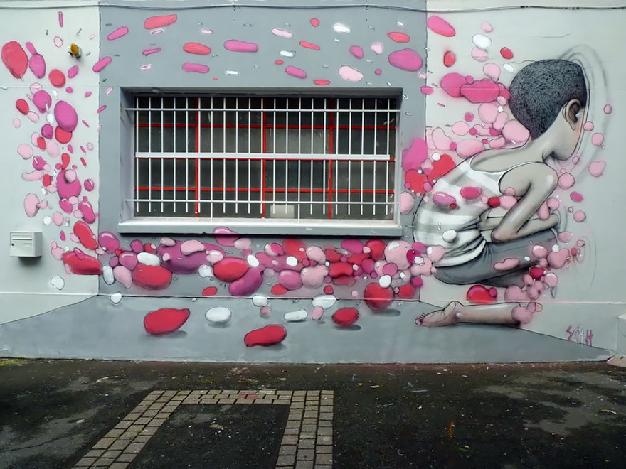 Sokak Sanatçısı Bu Kez İşi İyice Abarttı
